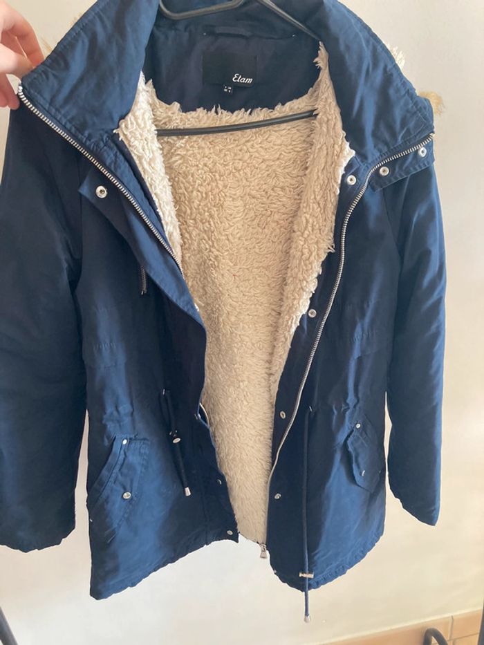 Manteau bleu Etam