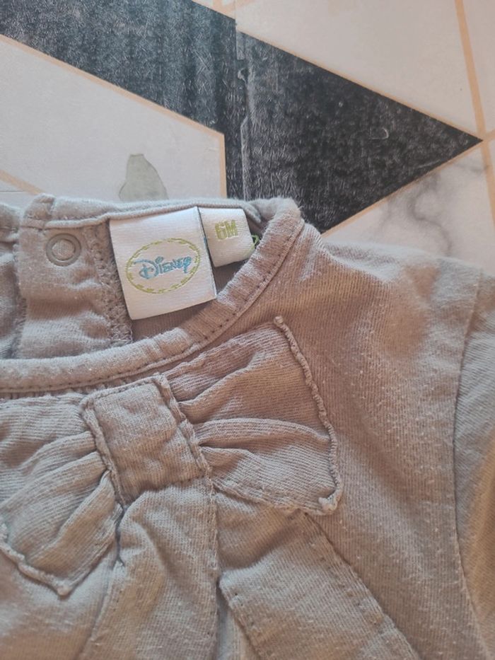 Haut manches longues disney fille 6 mois - photo numéro 3