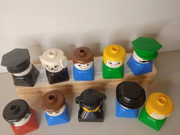 vintage figurines  lego duplo - photo numéro 4