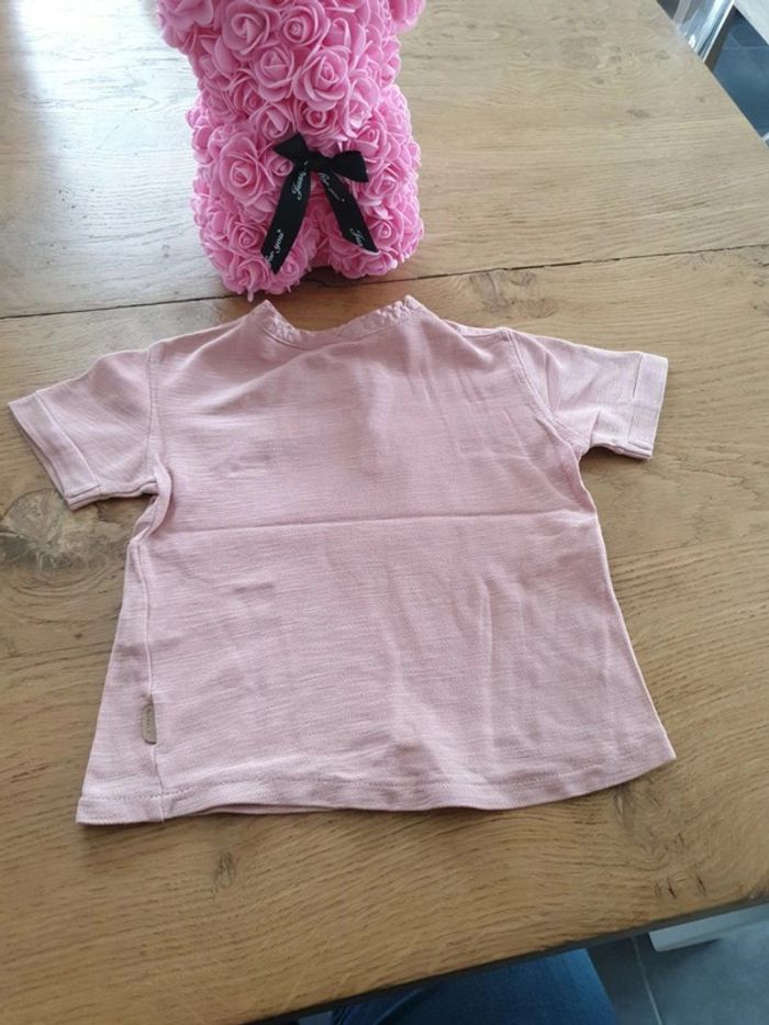 Polo zara vieux rose 18/24m - photo numéro 3