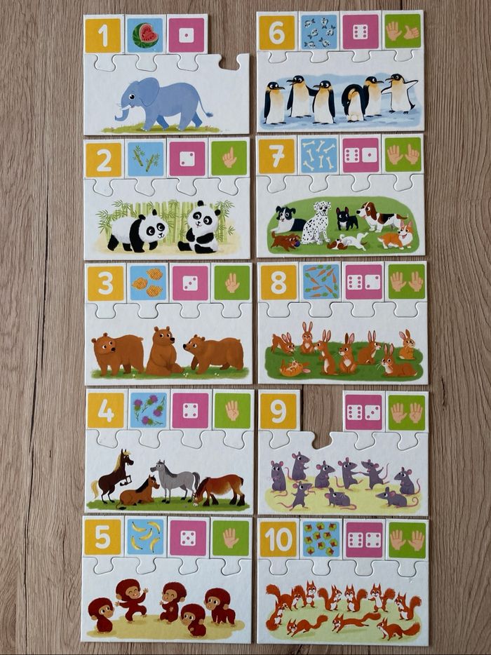 J’apprends à compter