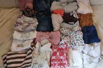 Lot 12 Mois fille 25 pièces