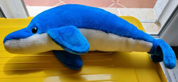 Dauphin 🐬 peluche 🐬 sonore 🎶 très douce 🧸 - photo numéro 8