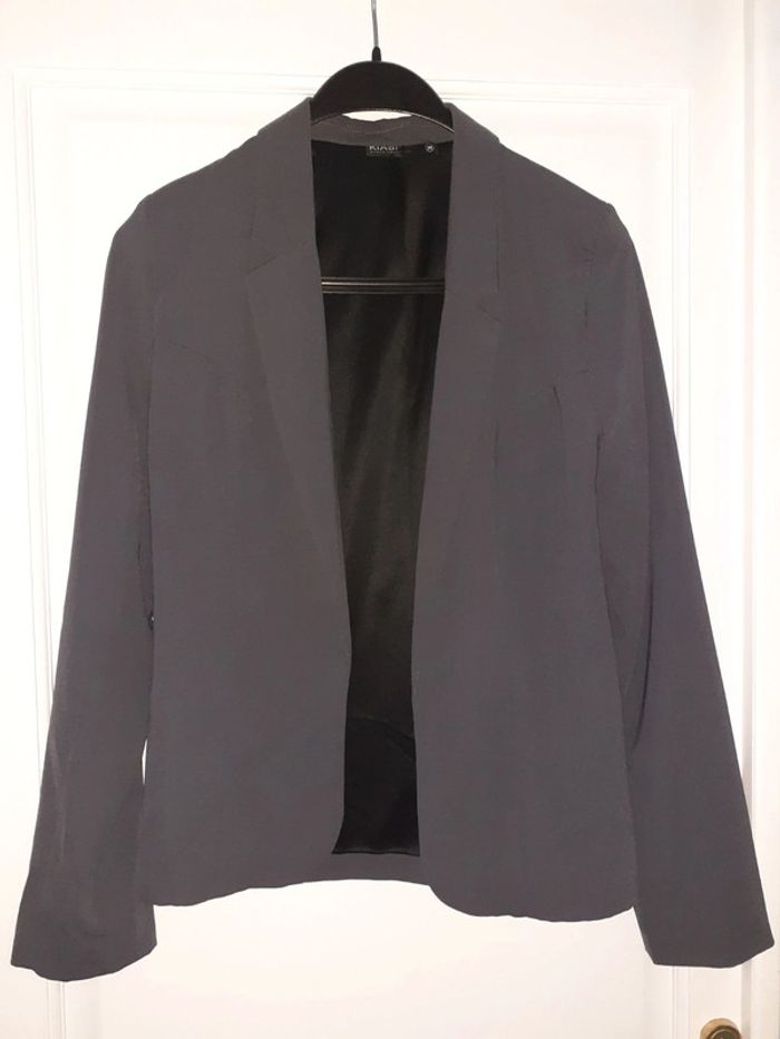 Veste habillée cintrée  grise
