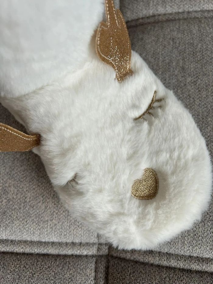Chaussons blancs doux, pointure 39, Neuf avec étiquettes 💖 - photo numéro 8