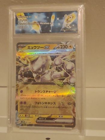 Mewtwo ex terastal exclu deck Mewtwo