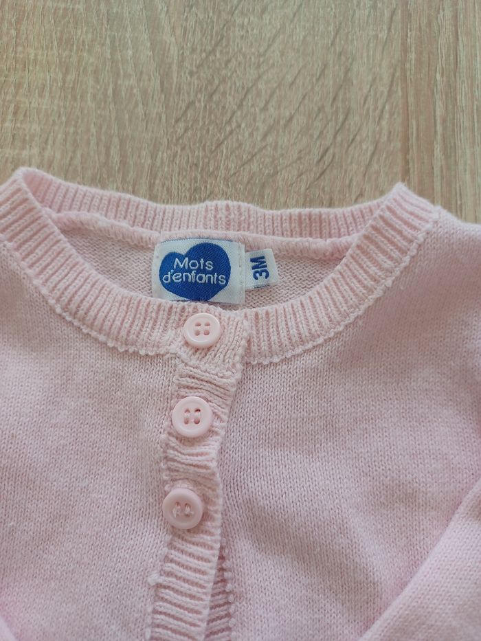 Gilet rose - photo numéro 3