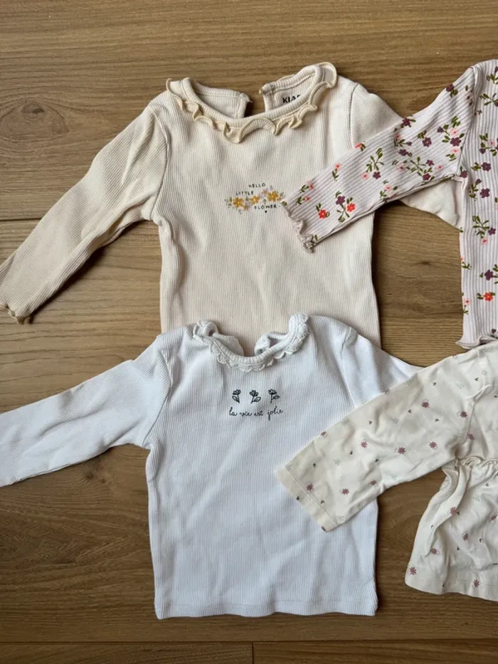 T-shirt manches longues bébé - photo numéro 2
