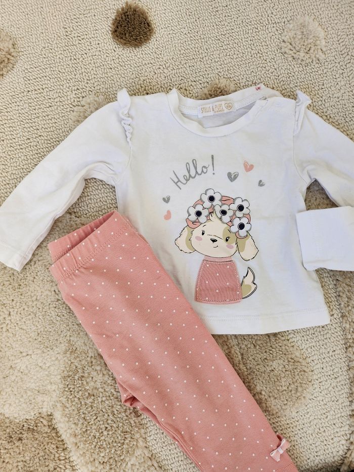 Lot de 2 ensemble 3- 6 mois - photo numéro 2