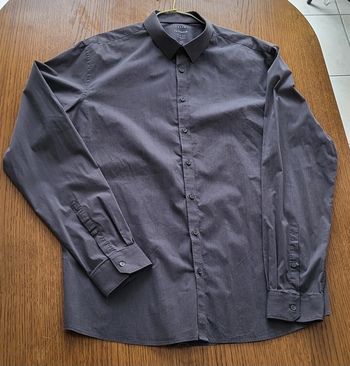 Chemise homme grise