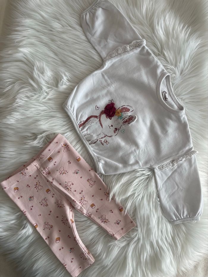 Ensemble pour bébé fille 6mois  Creeks - photo numéro 5