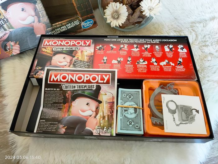 Jeu Monopoly hasbro édition tricheurs - photo numéro 3