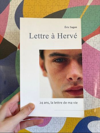 Livre poche, lettre à Hervé 