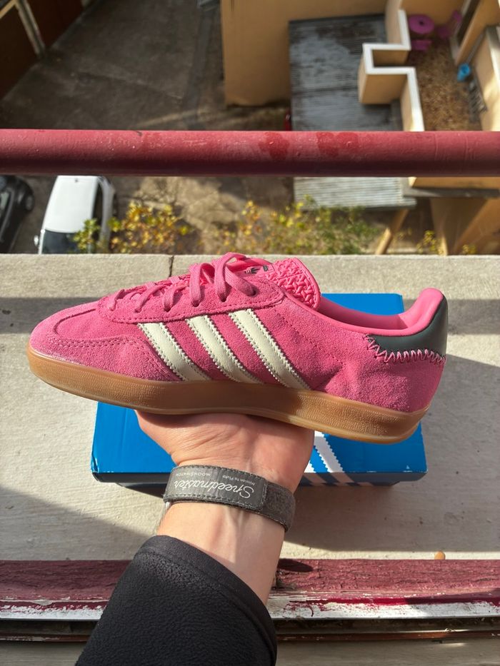 Adidas Gazelle Rose Tone/Off White/Collegiate Green - photo numéro 2