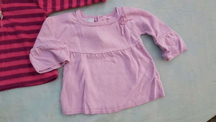 Ensemble robe et pull fille 6 mois - photo numéro 3