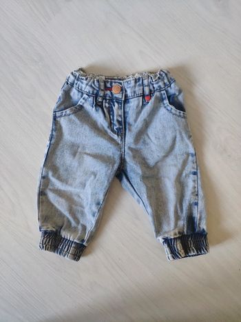 Jean 3/4 fille Orchestra 2 ans 24 mois hyper vintage