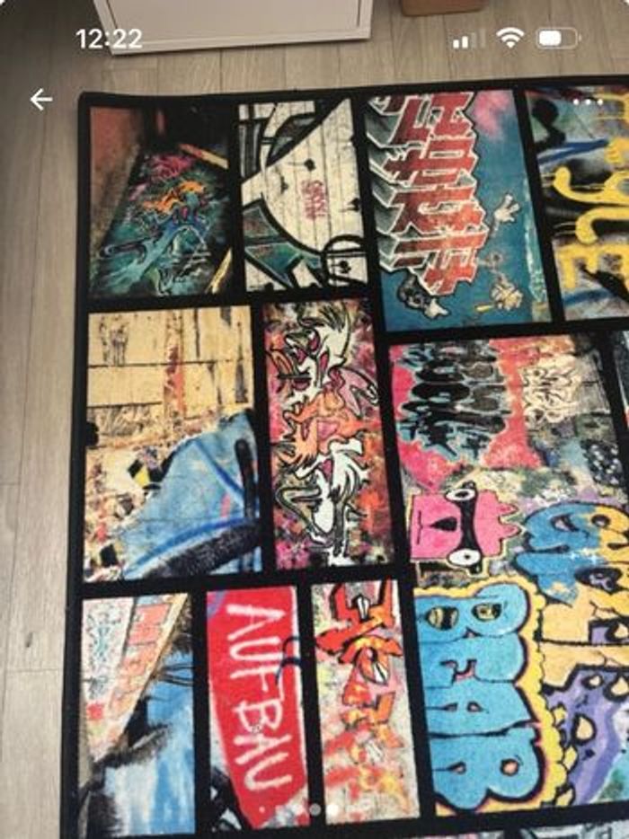 Tapis Street Art / Graffiti 200 x 300 cm - photo numéro 6