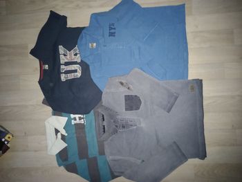 Lot de 4 polos à manches longues