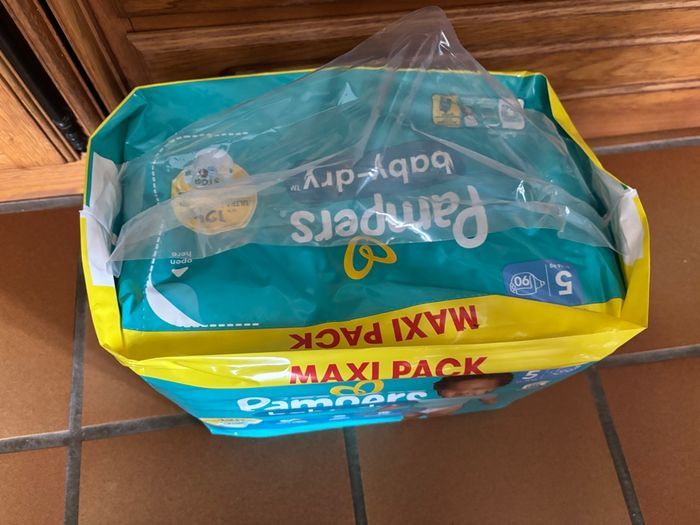 Couches Pampers baby dry taille 5 - photo numéro 2