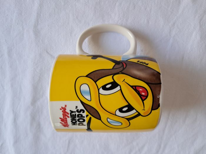 Lot bol 2 ances oreilles Kellogg's 2019 smacks + tasse mug miel pop's céréales - photo numéro 2