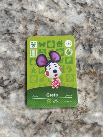 mini carte amiibo Greta