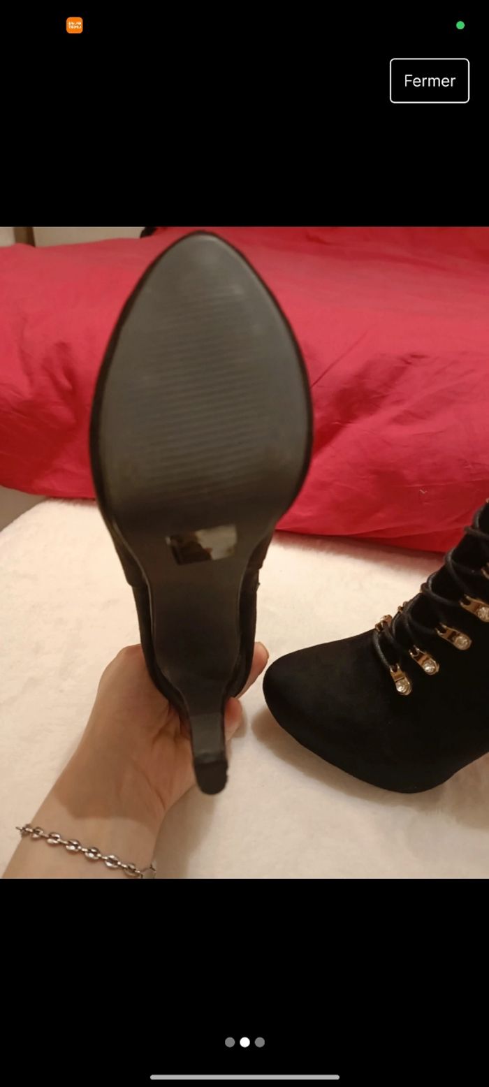Chaussure a talon bottine - photo numéro 2