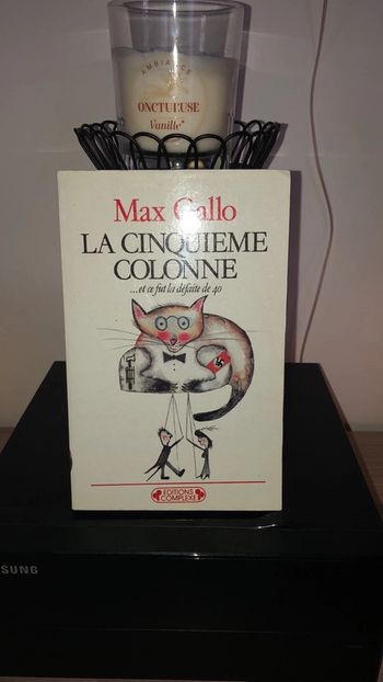 Livre Max Gallo - La cinquième colonne