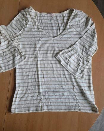 T-shirt femme manche 3/4 T.M