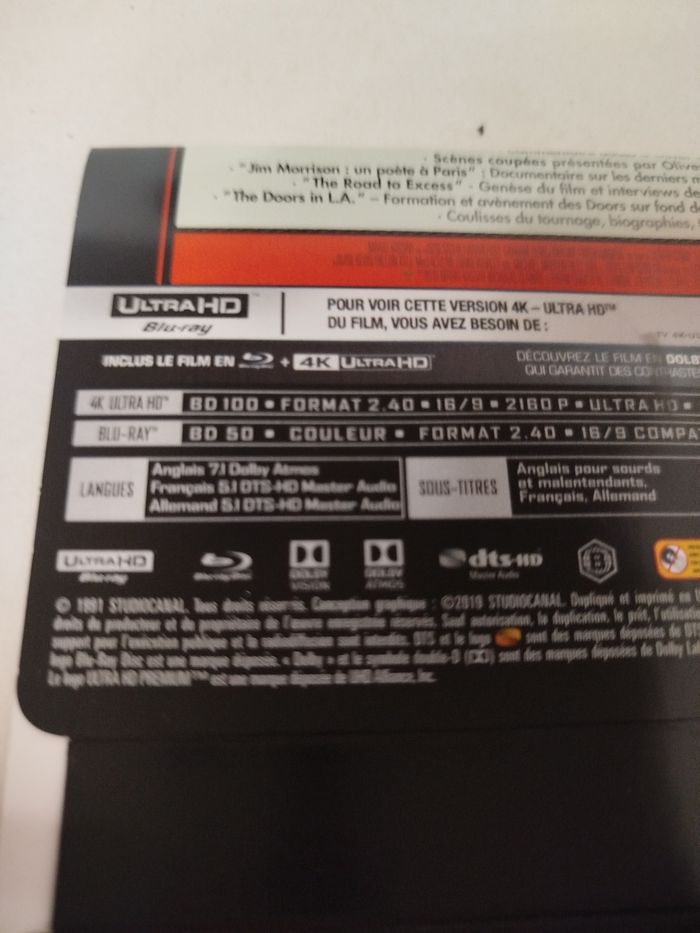 The Doors - Steelbook 4K - photo numéro 8