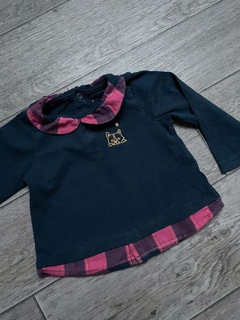 Tshirt manches longues In extenso 68 cm / 6 mois