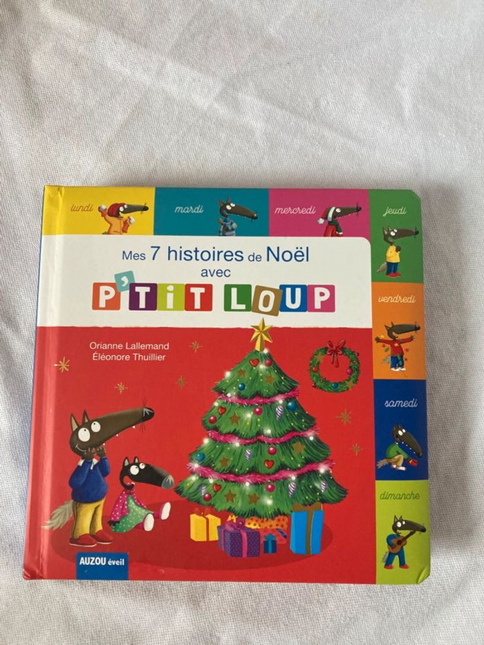 Mes 7 histoires de noël avec petit loup