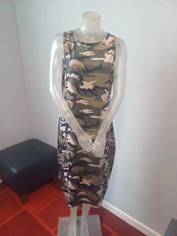 Robe motif militaire