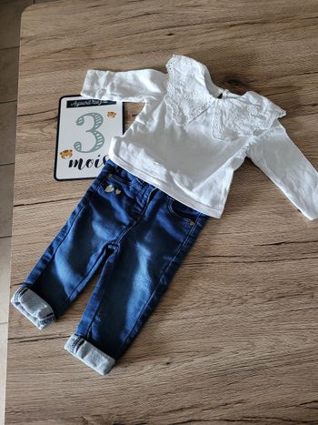 Ensemble t-shirt +pantalon