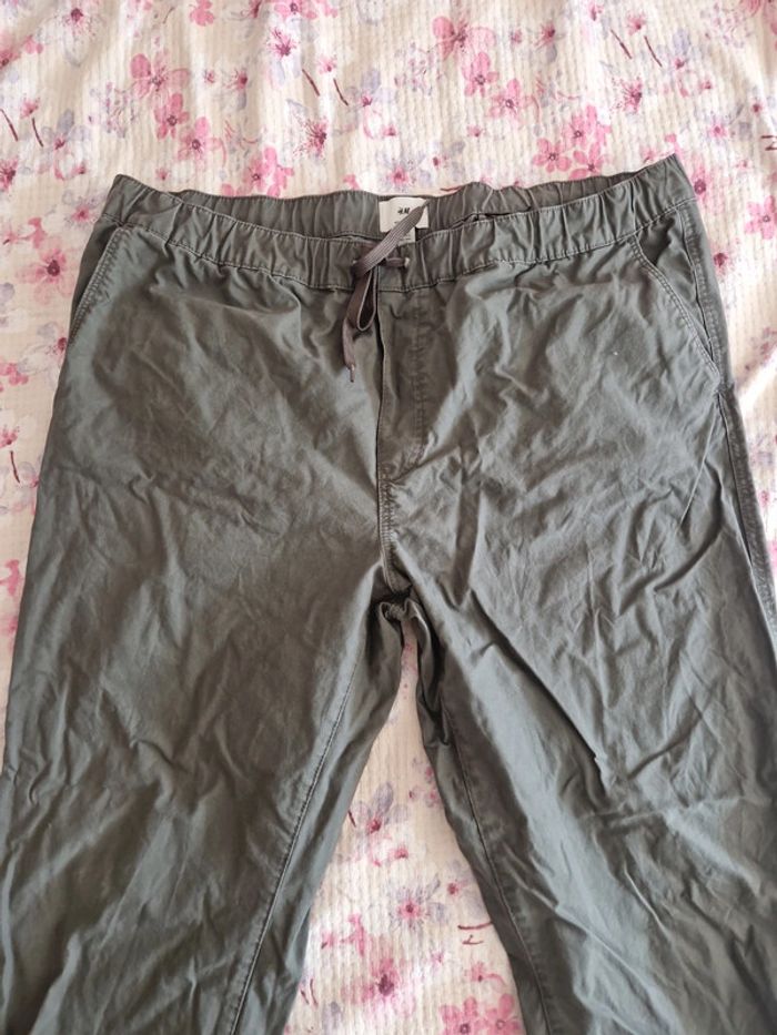 Pantalon cargo jogging kaki taille XXL Très bon état H&M - photo numéro 3