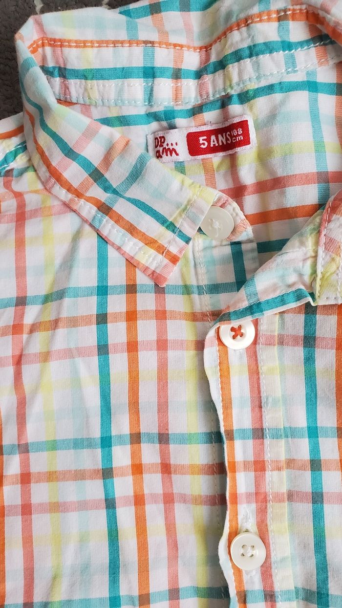 Chemise manches longues 5 ans - photo numéro 3