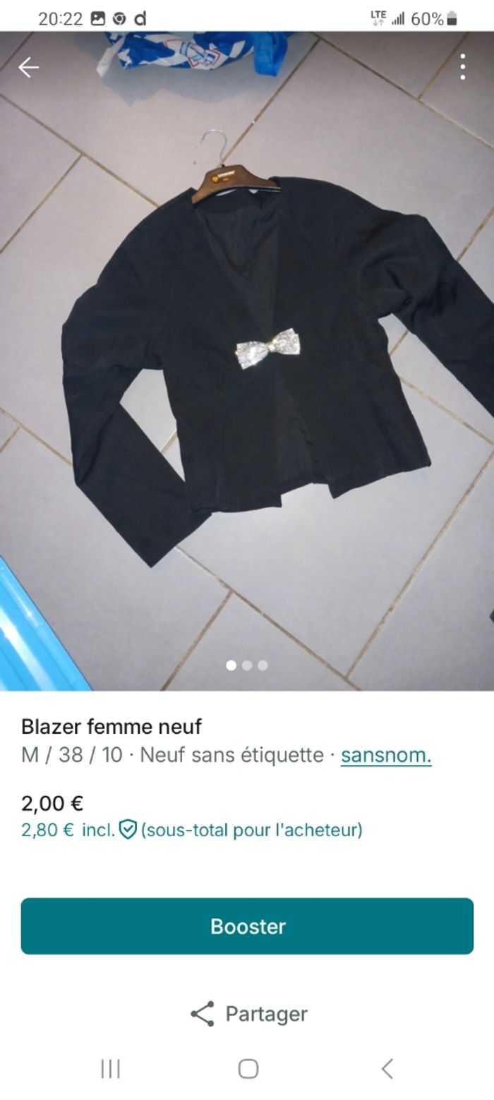 Blazer femme neuf