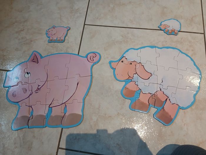 Puzzle géant animaux Djeco - photo numéro 5