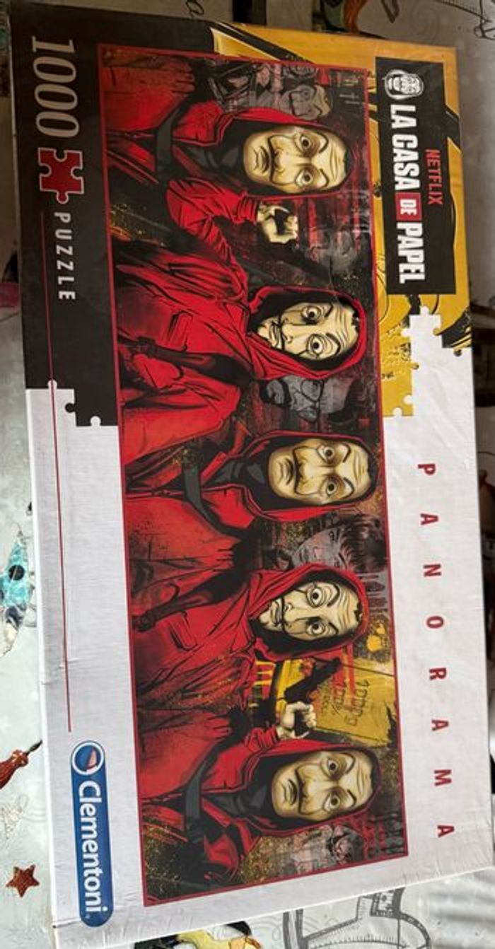 Puzzle casa de papel