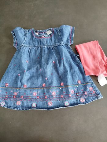 Robe jean's et legging