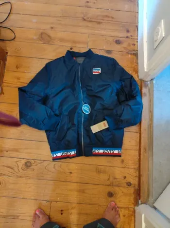 Veste bombers matelassée Levi's 12/13 ans 158 cm bleu marine