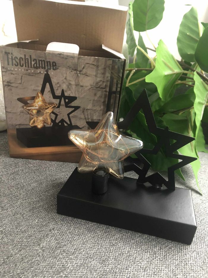 Lampe de table étoile LED - photo numéro 4