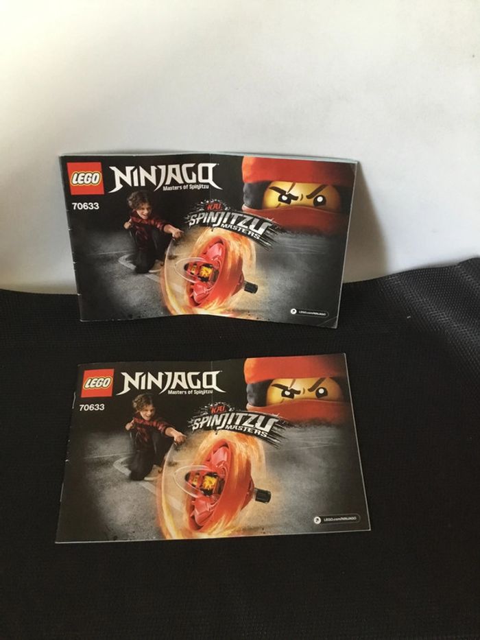 Lego ninjago lot 6 NOTICEs sets 70645 70636 70633 70648 70644 - photo numéro 3