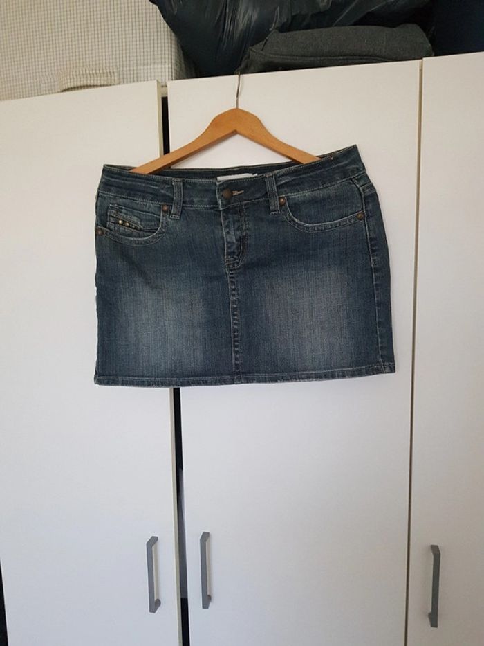 Jupe courte en jean femme 42