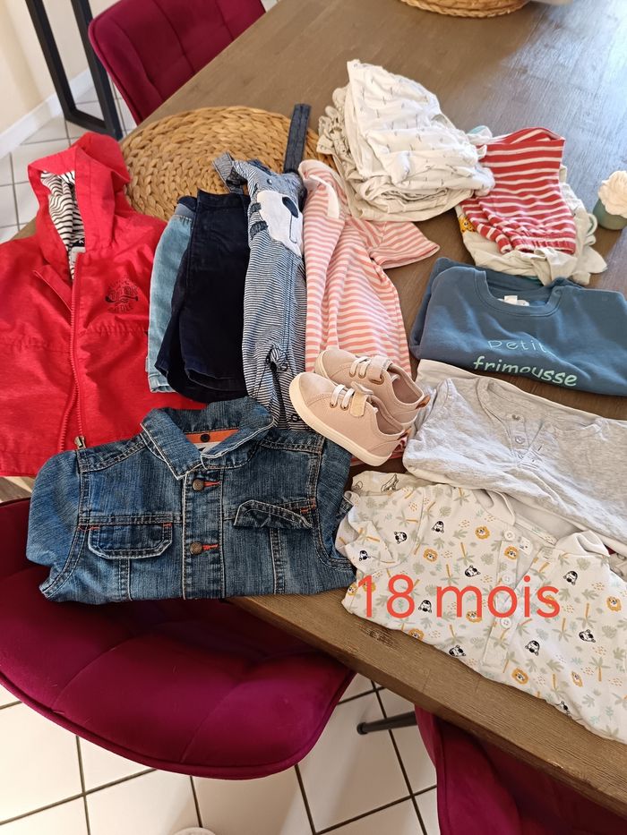 Lot vêtements garçon 18 mois