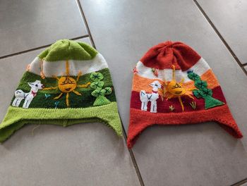 Bonnets péruviens enfant