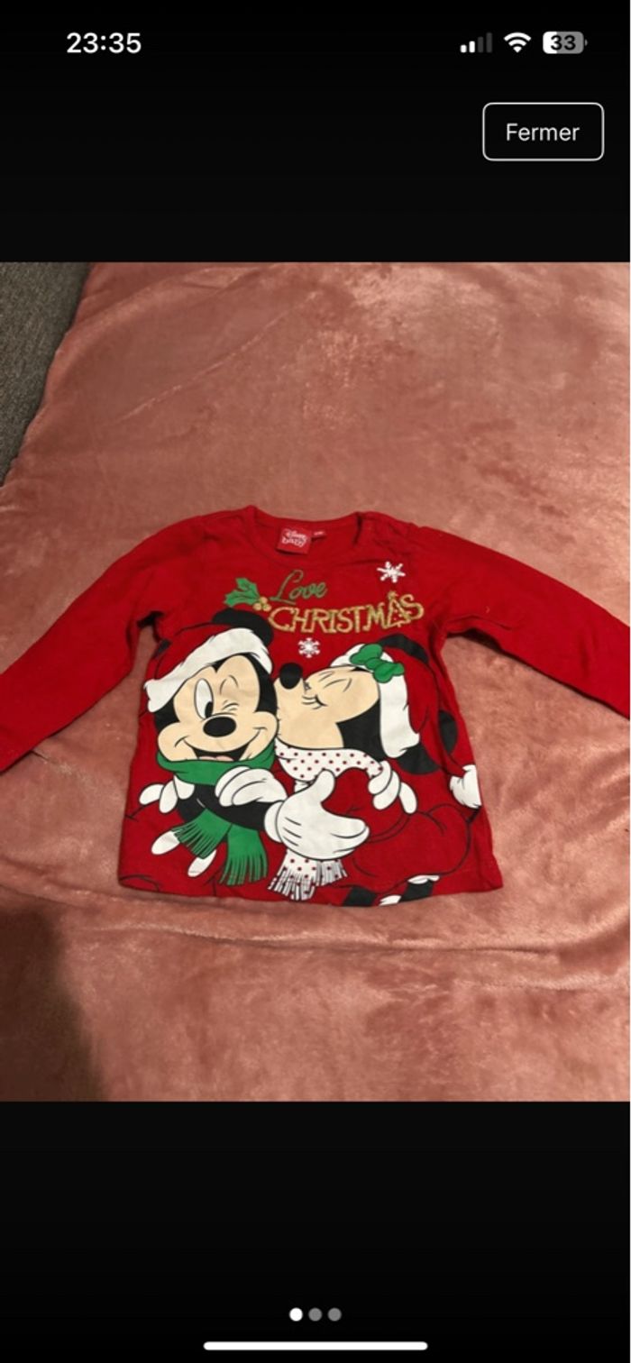 T-shirt manche longue Disney - photo numéro 2