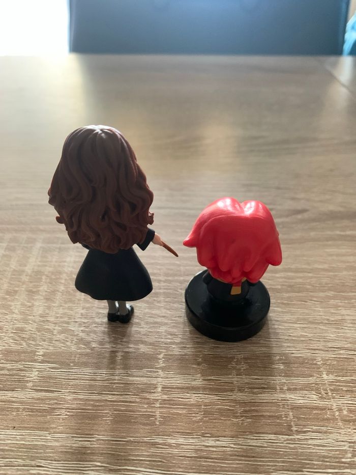 Figurines Hermione et Ron Weasley - photo numéro 3