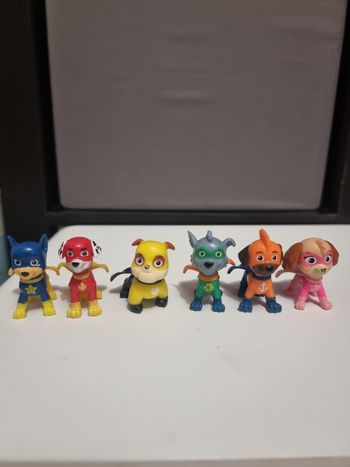 6 figurines pat Patrouille