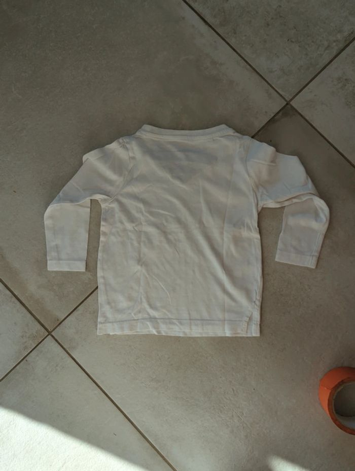 Tee shirt manches longues garçon 3 ans - photo numéro 3