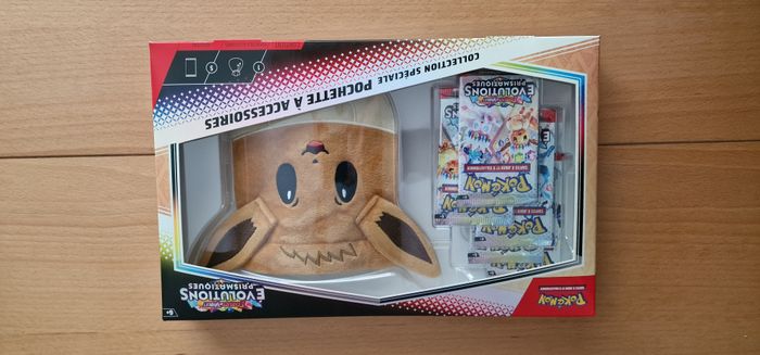Coffret évolutions prismatiques pochette - carte pokémon